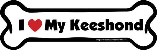 Imagine This Car Magnet, I Heart My... Purebreeds A-L