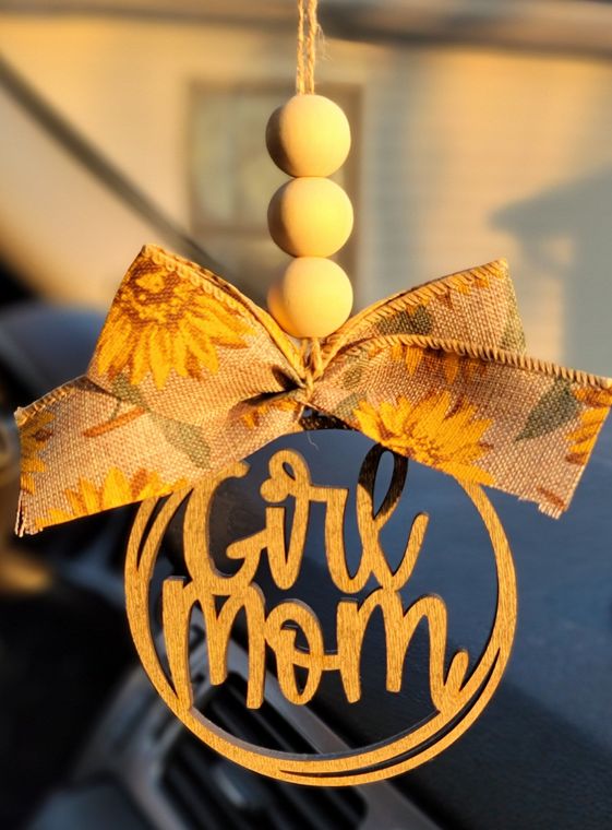 Car Charms with Essential Oil Beads