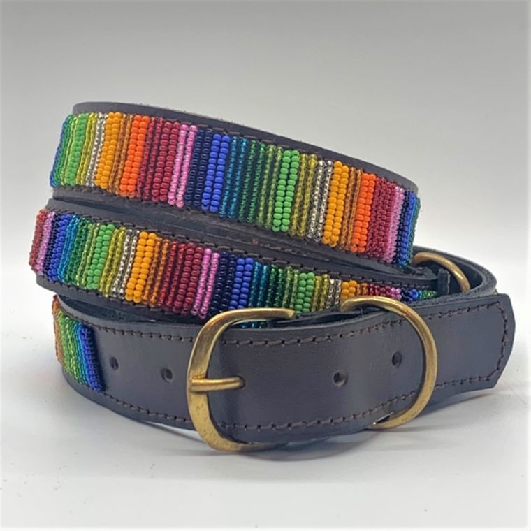 Rafiki Beaded Leather Collars