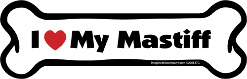 Imagine This Car Magnet, I Heart My... Purebreeds M-Z