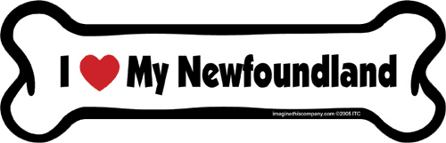 Imagine This Car Magnet, I Heart My... Purebreeds A-L