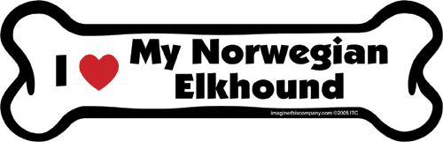 Imagine This Car Magnet, I Heart My... Purebreeds M-Z