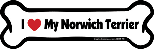 Imagine This Car Magnet, I Heart My... Purebreeds A-L