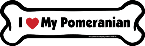 Imagine This Car Magnet, I Heart My... Purebreeds A-L