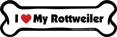 Imagine This Car Magnet, I Heart My... Purebreeds A-L