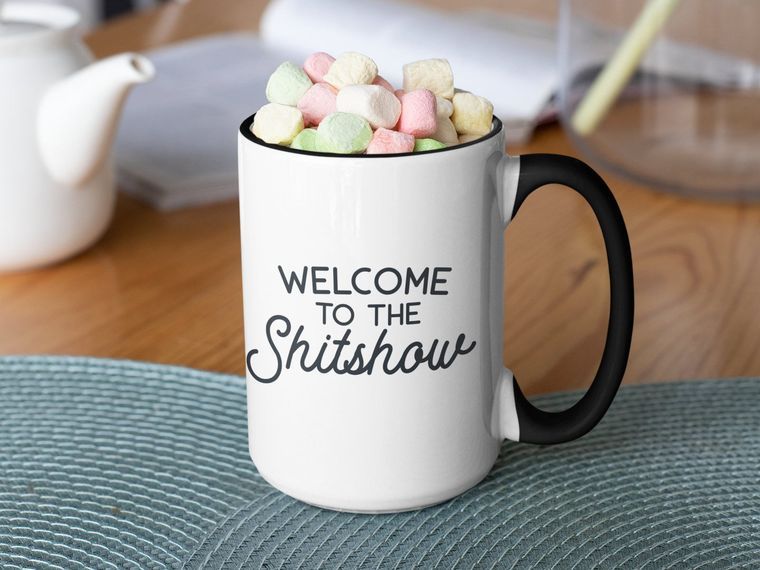 Quirky Funny Mugs by Ink Pop