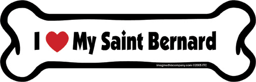 Imagine This Car Magnet, I Heart My... Purebreeds A-L