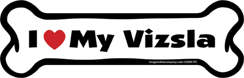 Imagine This Car Magnet, I Heart My... Purebreeds A-L